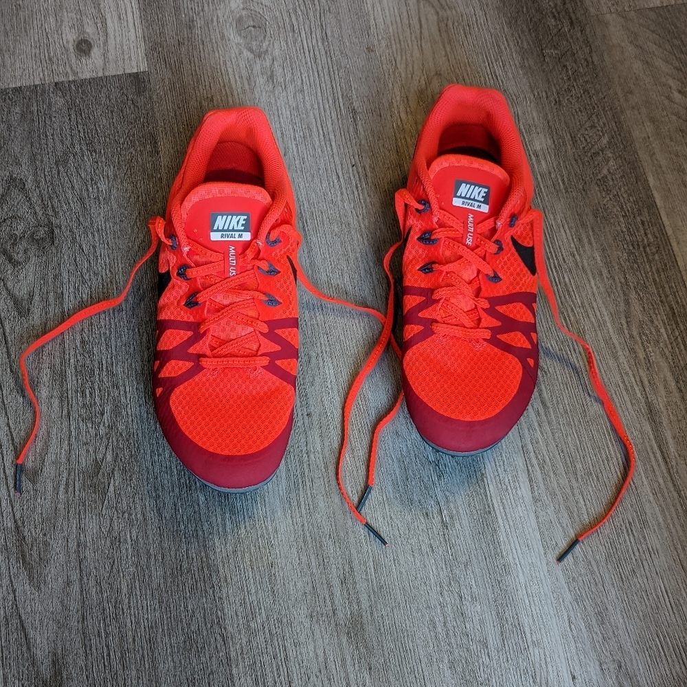 Nike Unisex Zoom Rival M8 Track Sprint Cleats Men's Size 8.5 Women's SZ 10